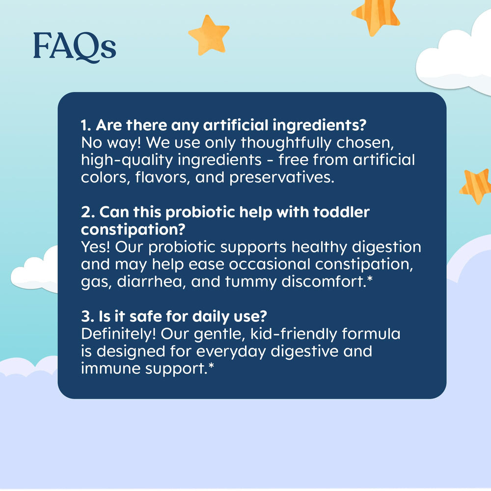 LOVEBUG Probiotics with prebiotic fiber for probiotic nourishment