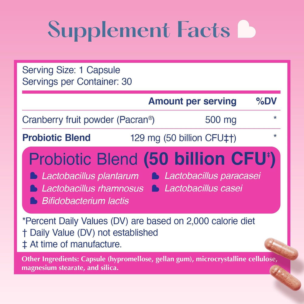 Lovebug Pancran infusion with whole cranberry powder supporting urinary wellness