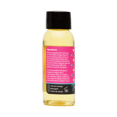 Lovehoney Cherry Massage Oil travel-size bottle ideal for on-the-go pampering.