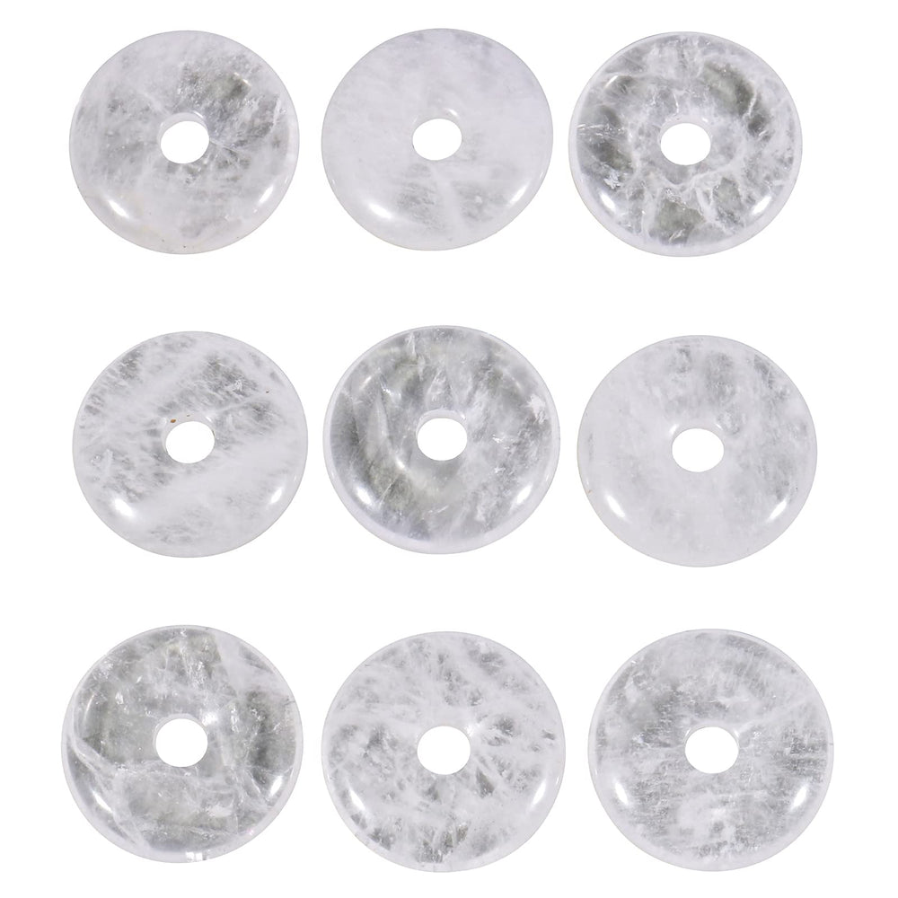 Loveliome crystal donut charm for home decor or craft projects