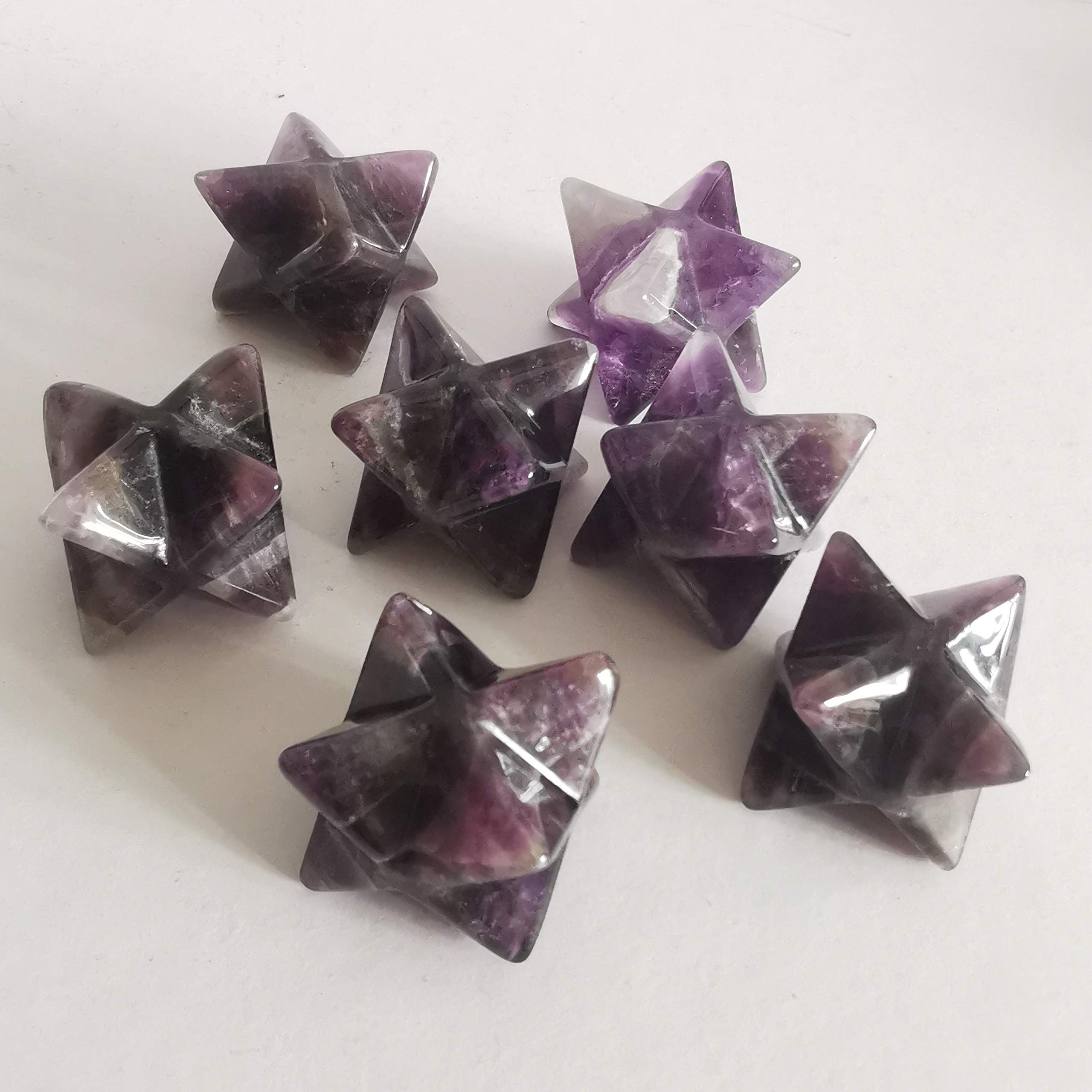 Loveliome amethyst Merkaba displayed as a calming focal point for daily rituals