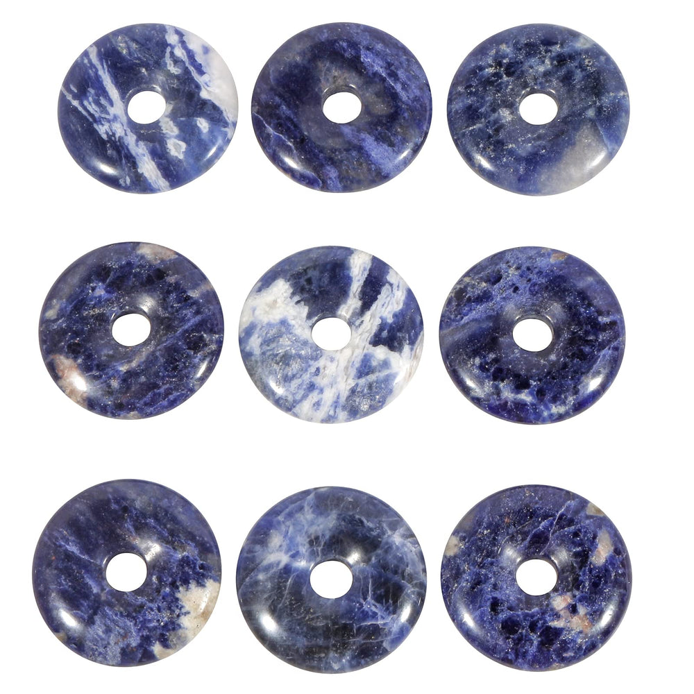 Loveliome donut charms display for DIY necklace and bracelet ideas.