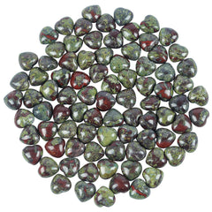 Loveliome dragon bloodstone heart palm stone 4 for portable calm wherever you go.