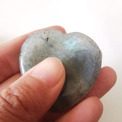 Loveliome Moonstone and Opalite worry stone set for grounding and focus