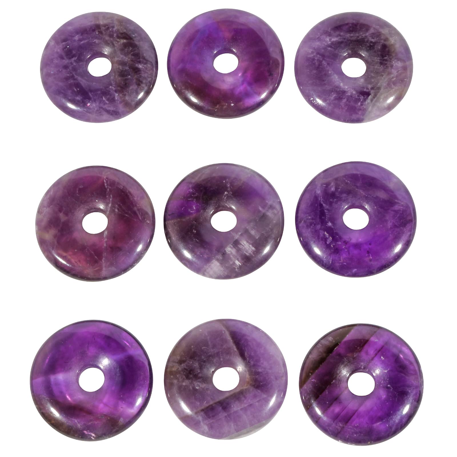 Loveliome natural crystal beads for DIY decor, wall art and home accents.