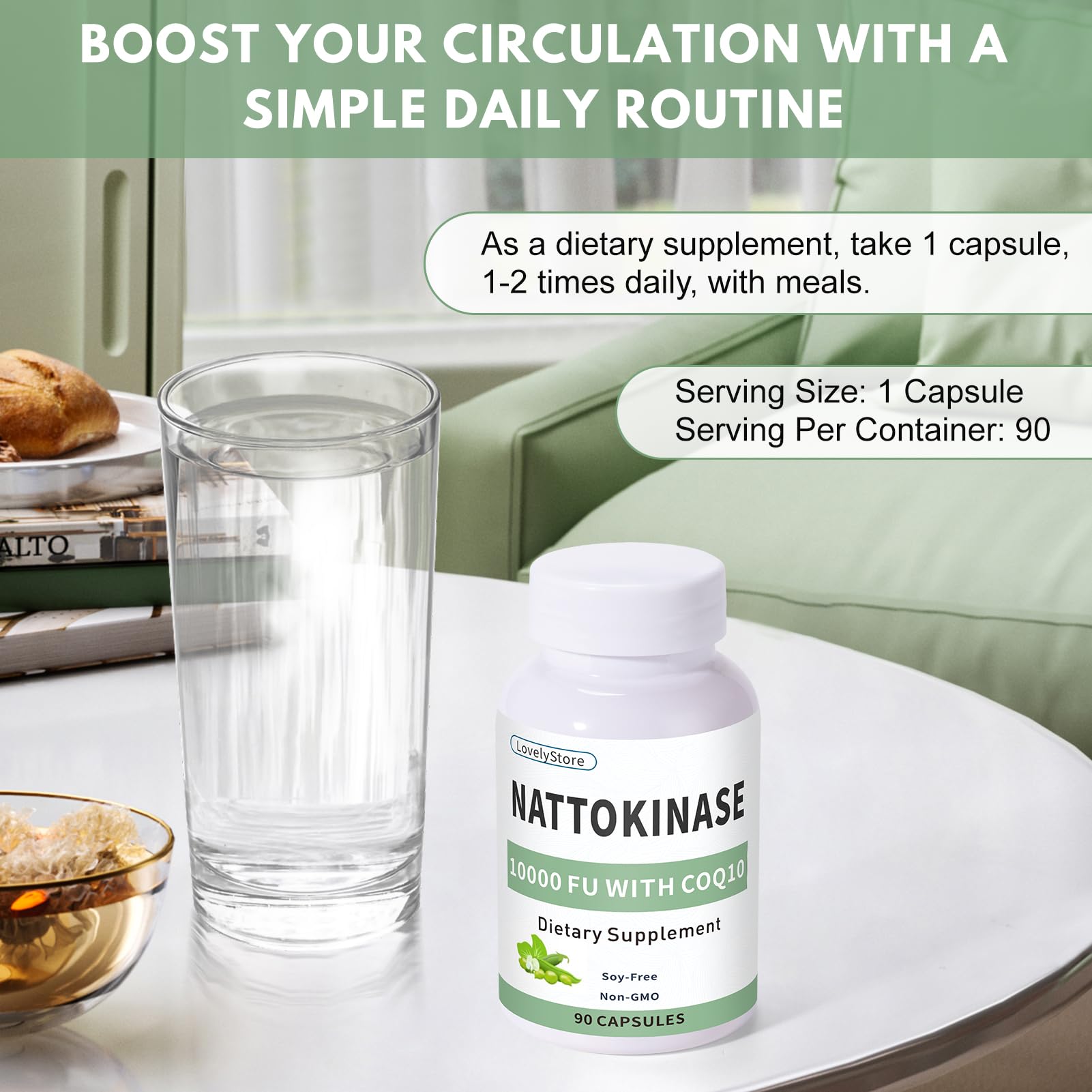 LovelyStore ingredient label notes Vitamin K2 free formulation