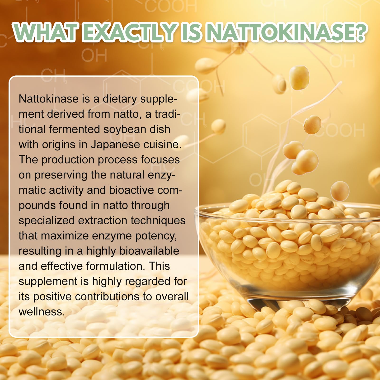 LovelyStore nattokinase-coq10 capsules for daily energy support