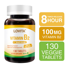 Lovita B2 time-release coated tablet emphasizes eight-hour support