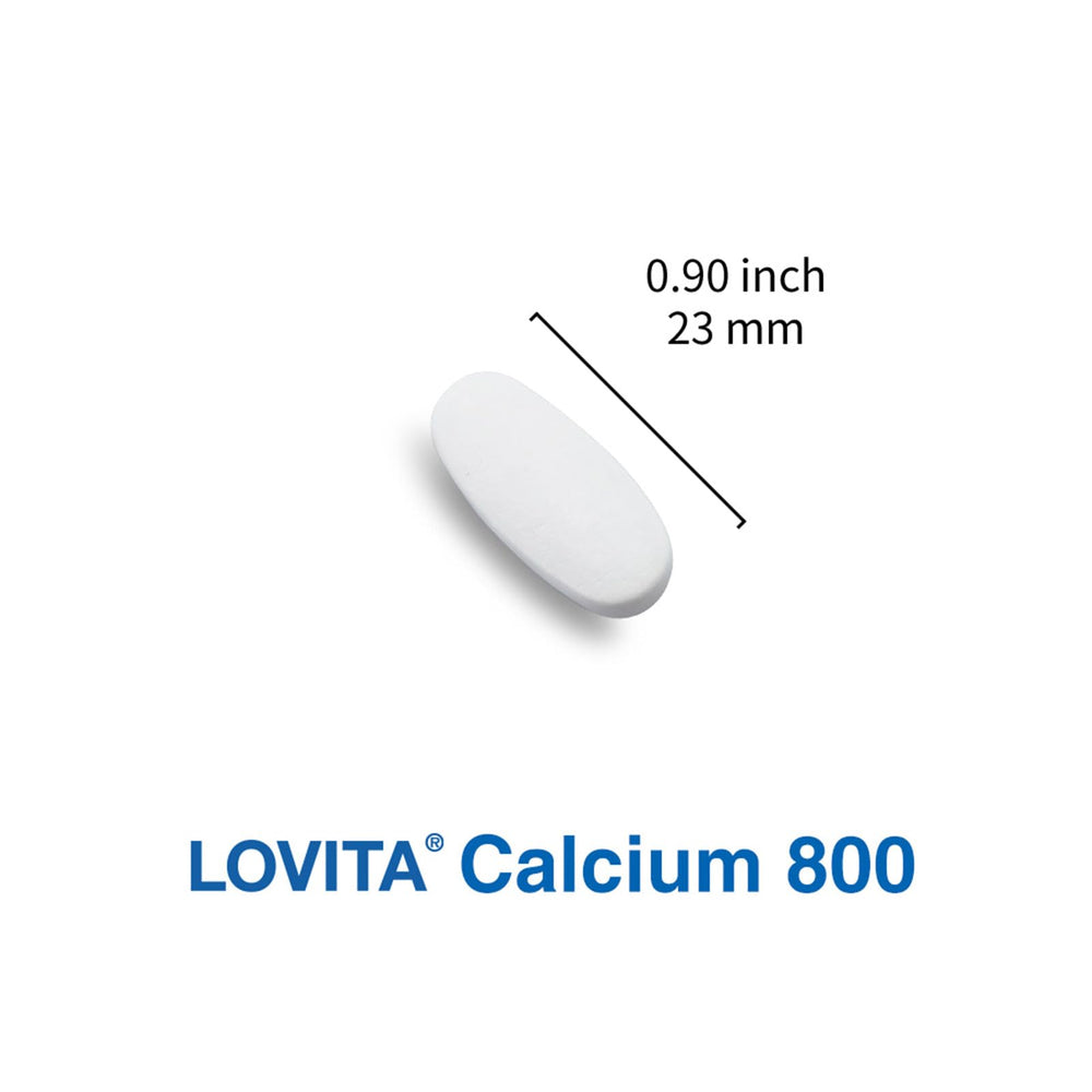LOVITA bottle on shelf scene conveys everyday wellness for active adults.