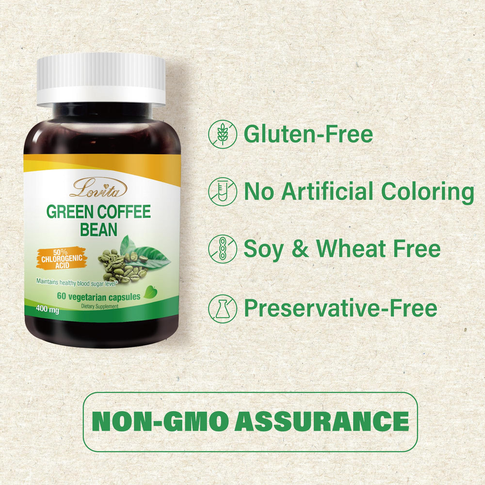 Ingredients close-up highlighting non-GMO, vegan and allergen-free formula