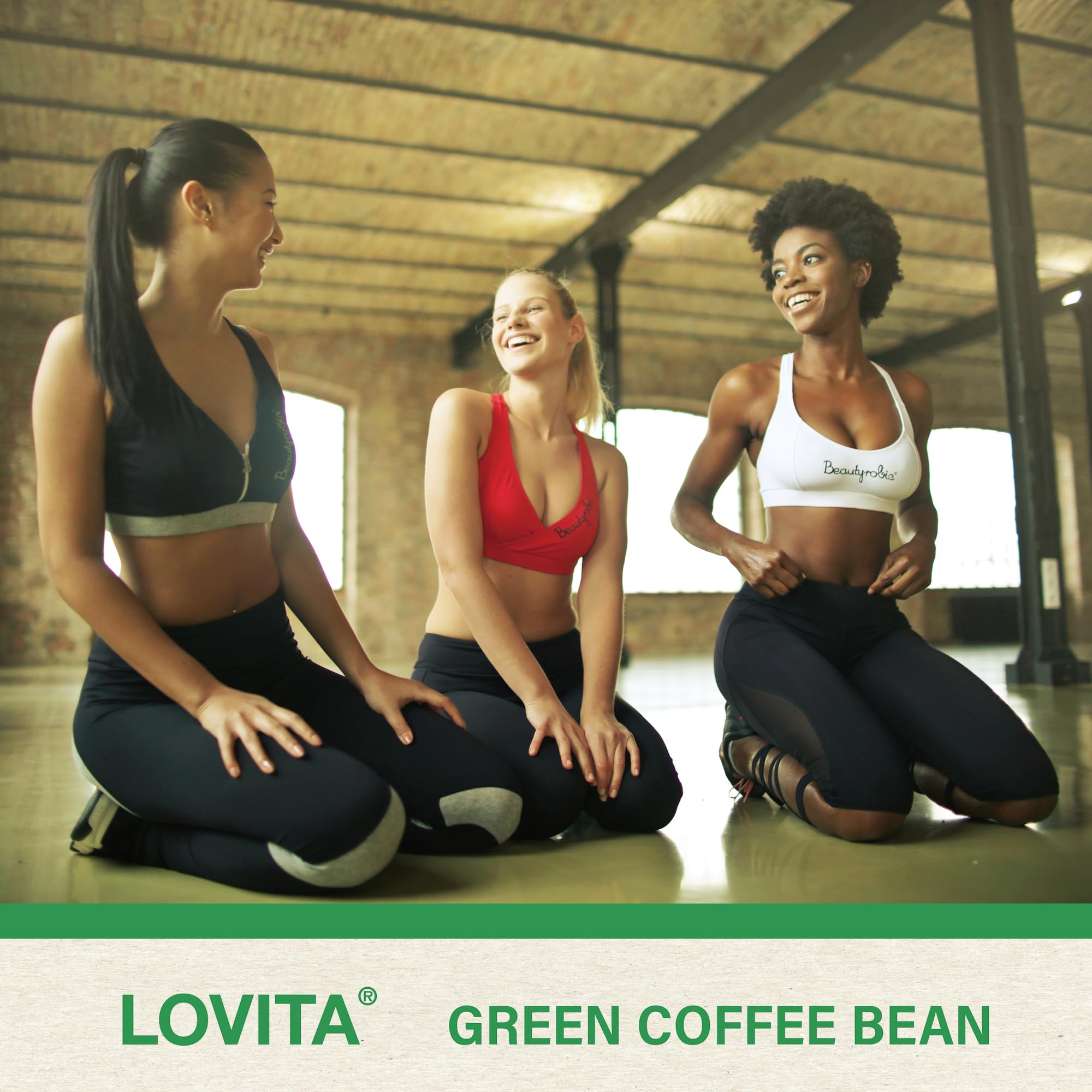 Lovita pure ingredients; non-GMO Arabica beans with no additives.