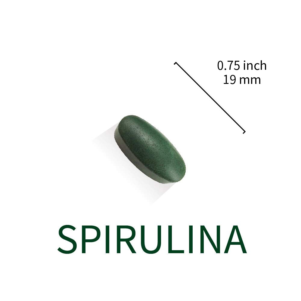 GMP-certified LOVITA vegan spirulina packaging and safety signals
