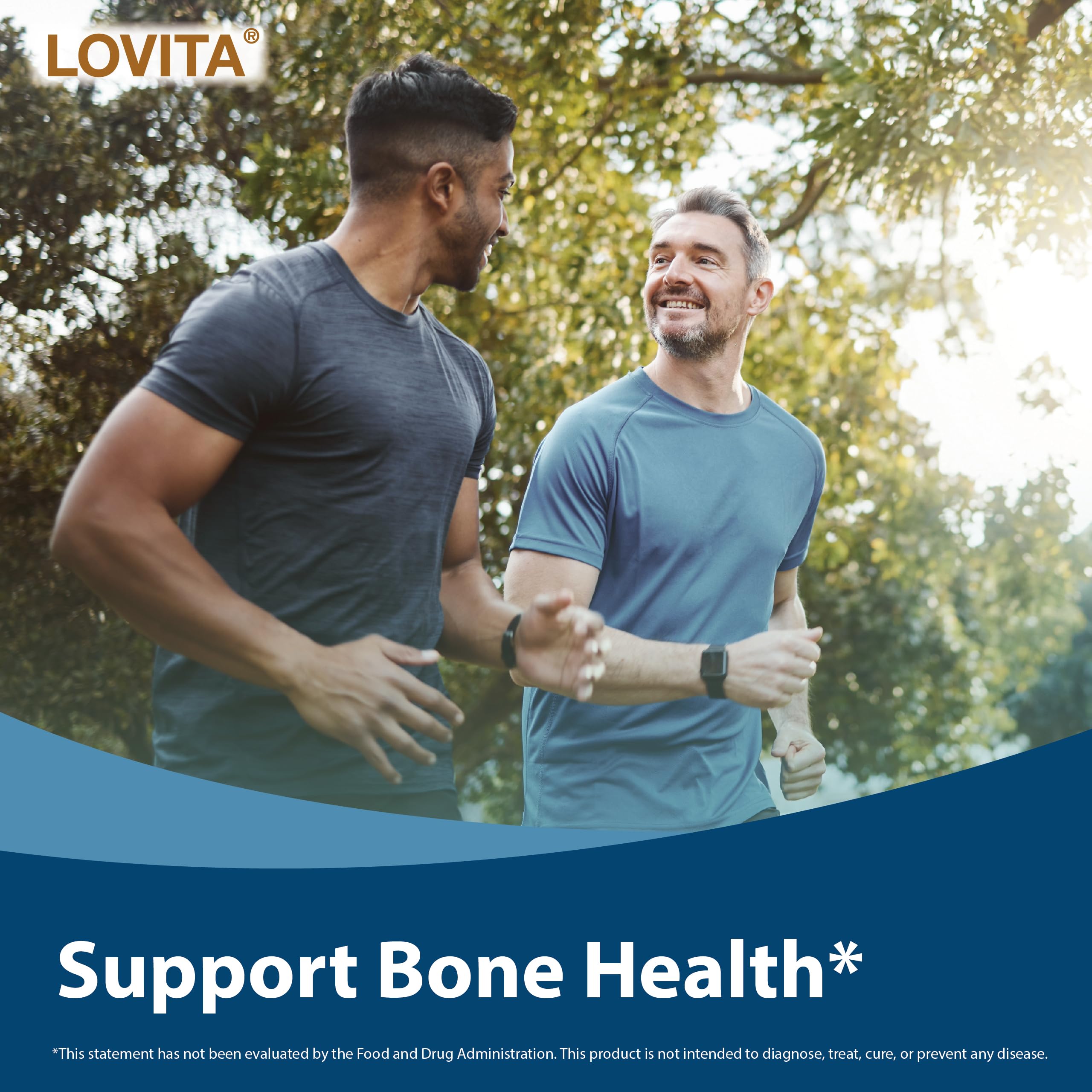 LOVITA vegan gluten-free non-GMO label shown on jar for clean supplement options.