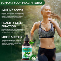 LPETWALK Vitamin-rich soursop liquid close-up for wellness.