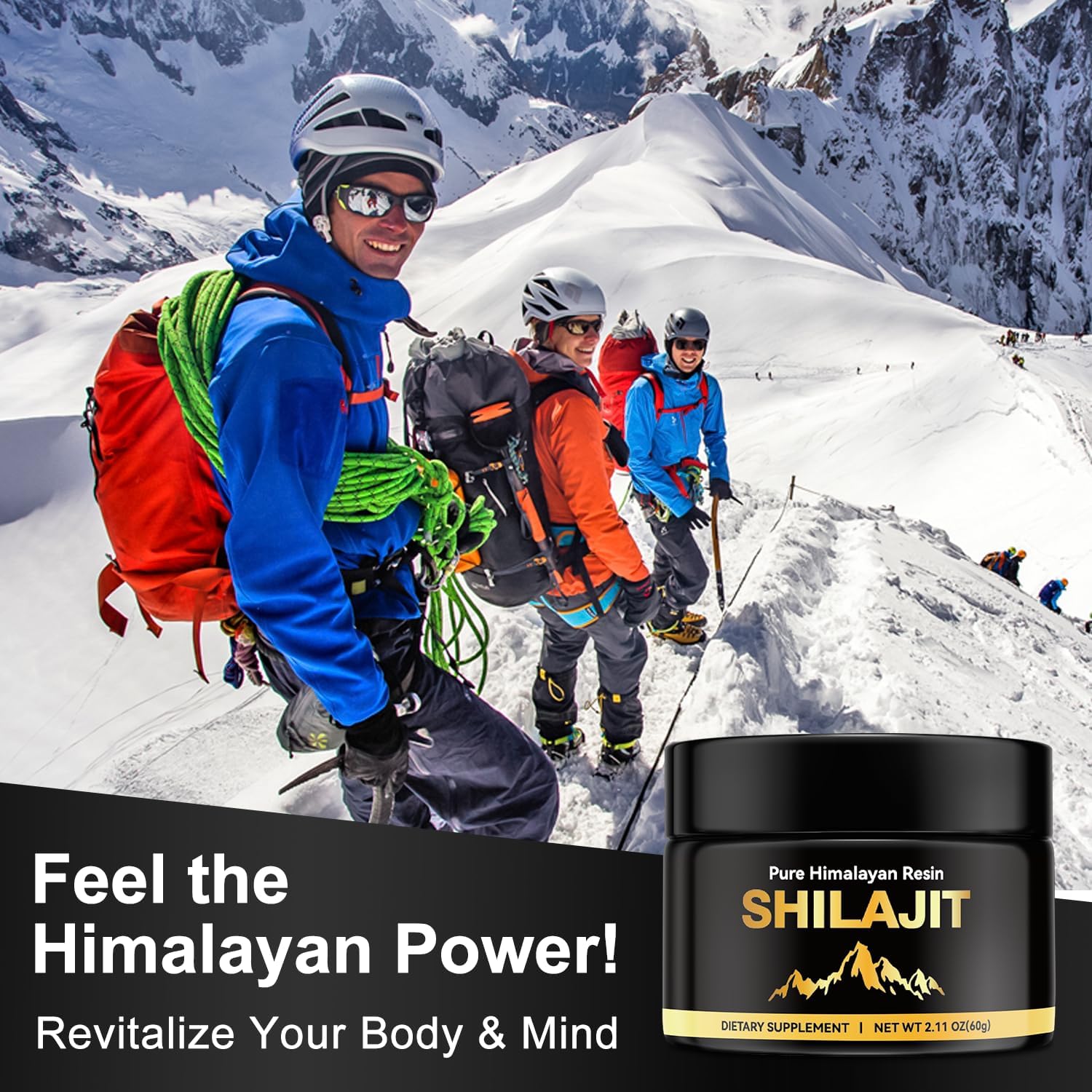 LSOIUX measuring sticks for precise shilajit dosing.