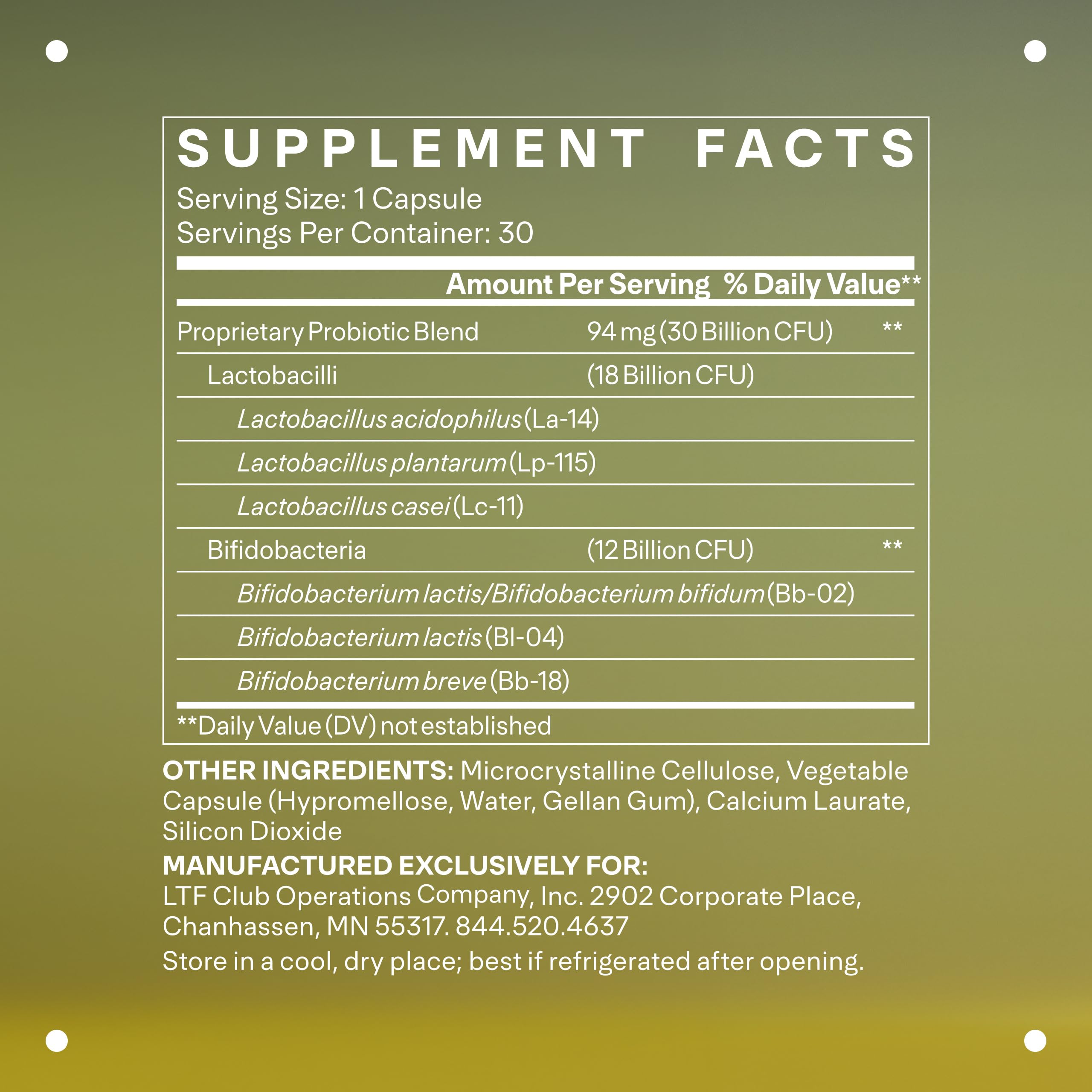 LTH Balance Multi Pro 30B capsules ready for everyday use