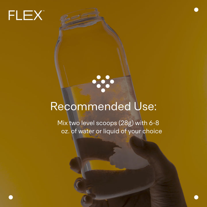 LTH Flex Whey nutrition-facts-panel shows low fat, low carb, no sugar.