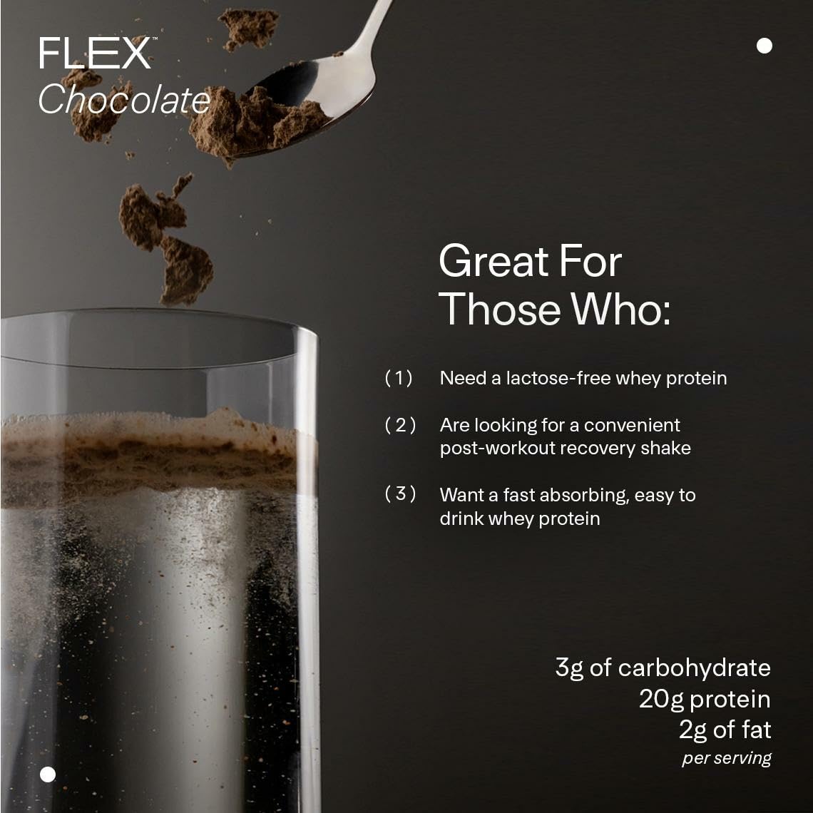 LTH Flex Whey Vanilla scoop-dispense demonstrates convenient serving for workouts.