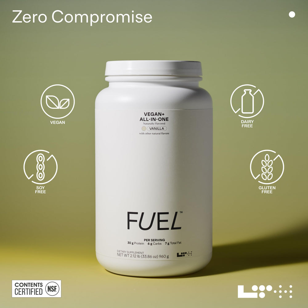 LTH Fuel Vegan All-in-One vanilla Life Time members trust image.
