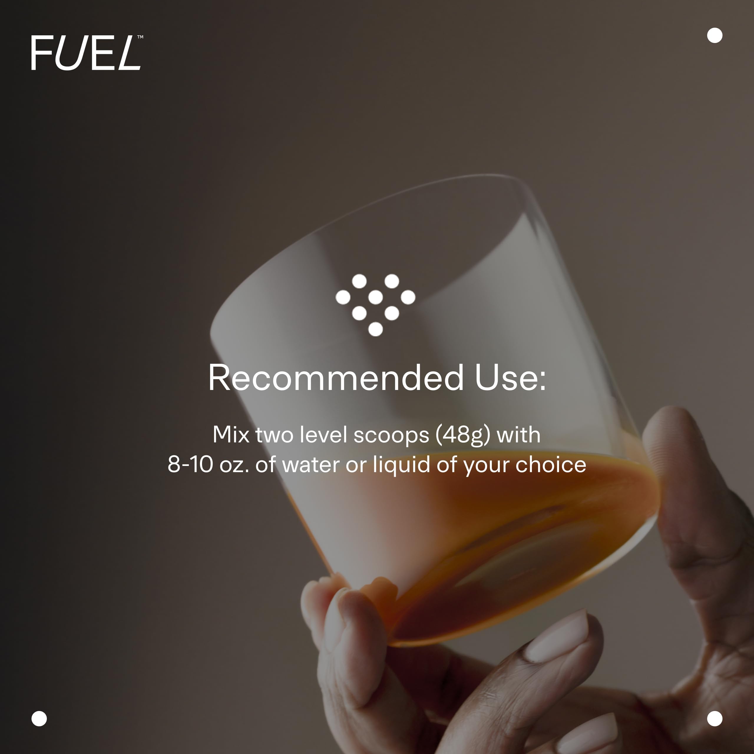 LTH Fuel Vegan All-in-One vanilla NSF-certified badge signals quality.