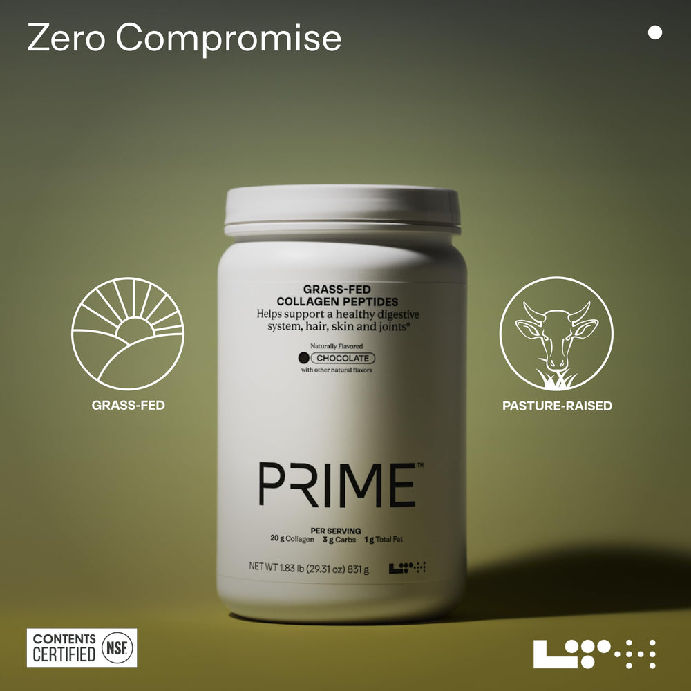 LTH Prime easy-mixing formula shows powder dissolves in coffee or yogurt.