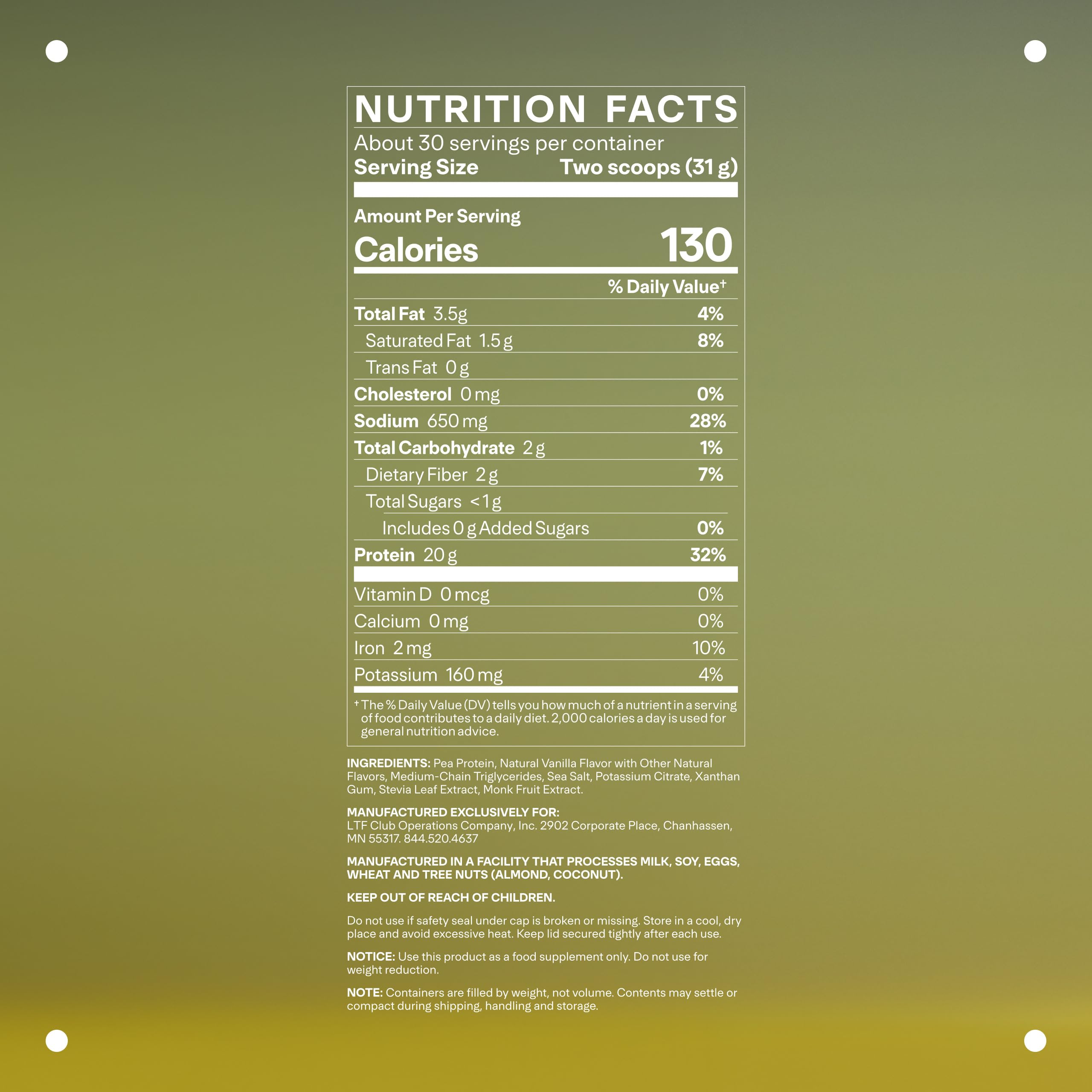 Shaker LTH Vital Vegan Protein prêt à mélanger, texture lisse et crémeuse sans grumeaux