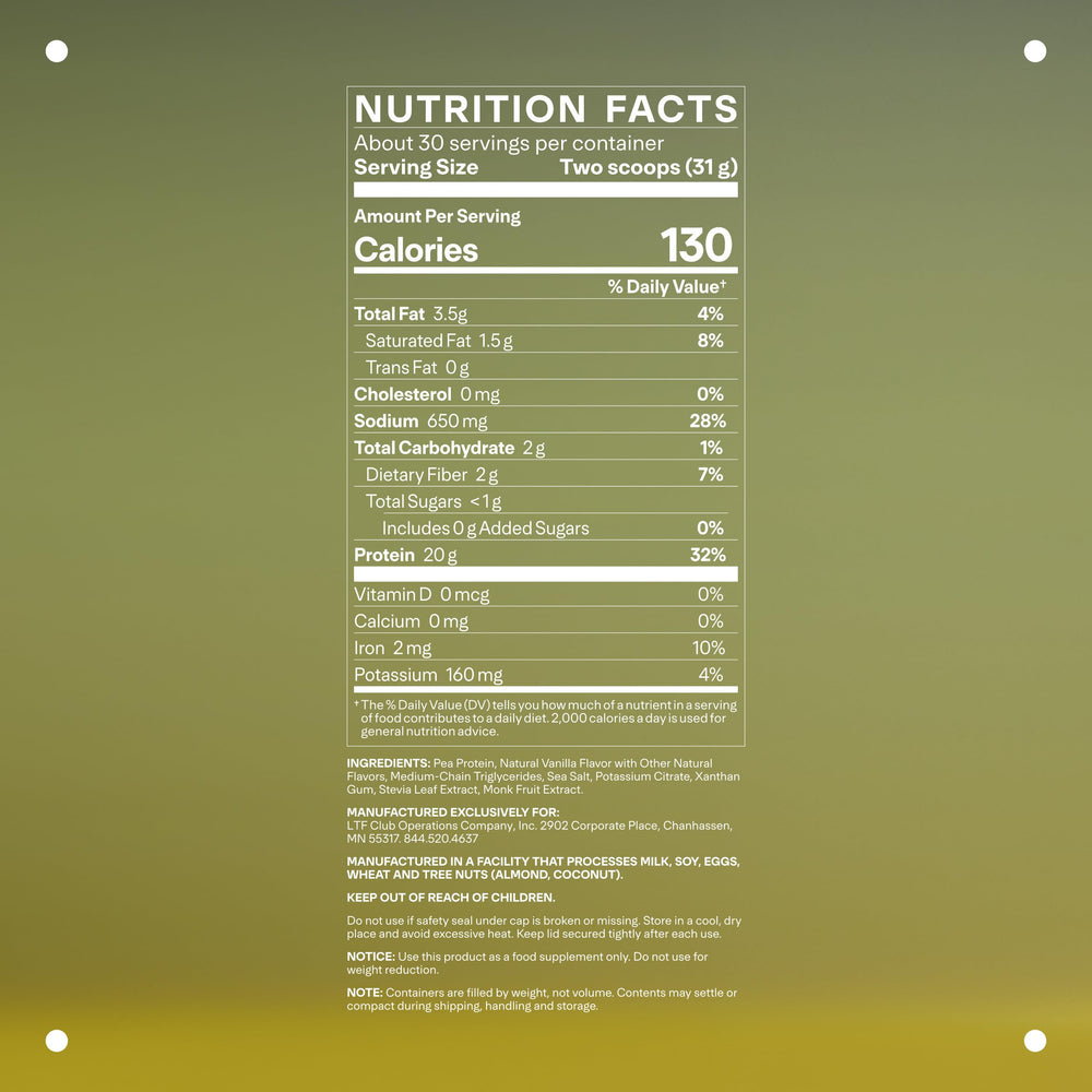 Shaker LTH Vital Vegan Protein prêt à mélanger, texture lisse et crémeuse sans grumeaux