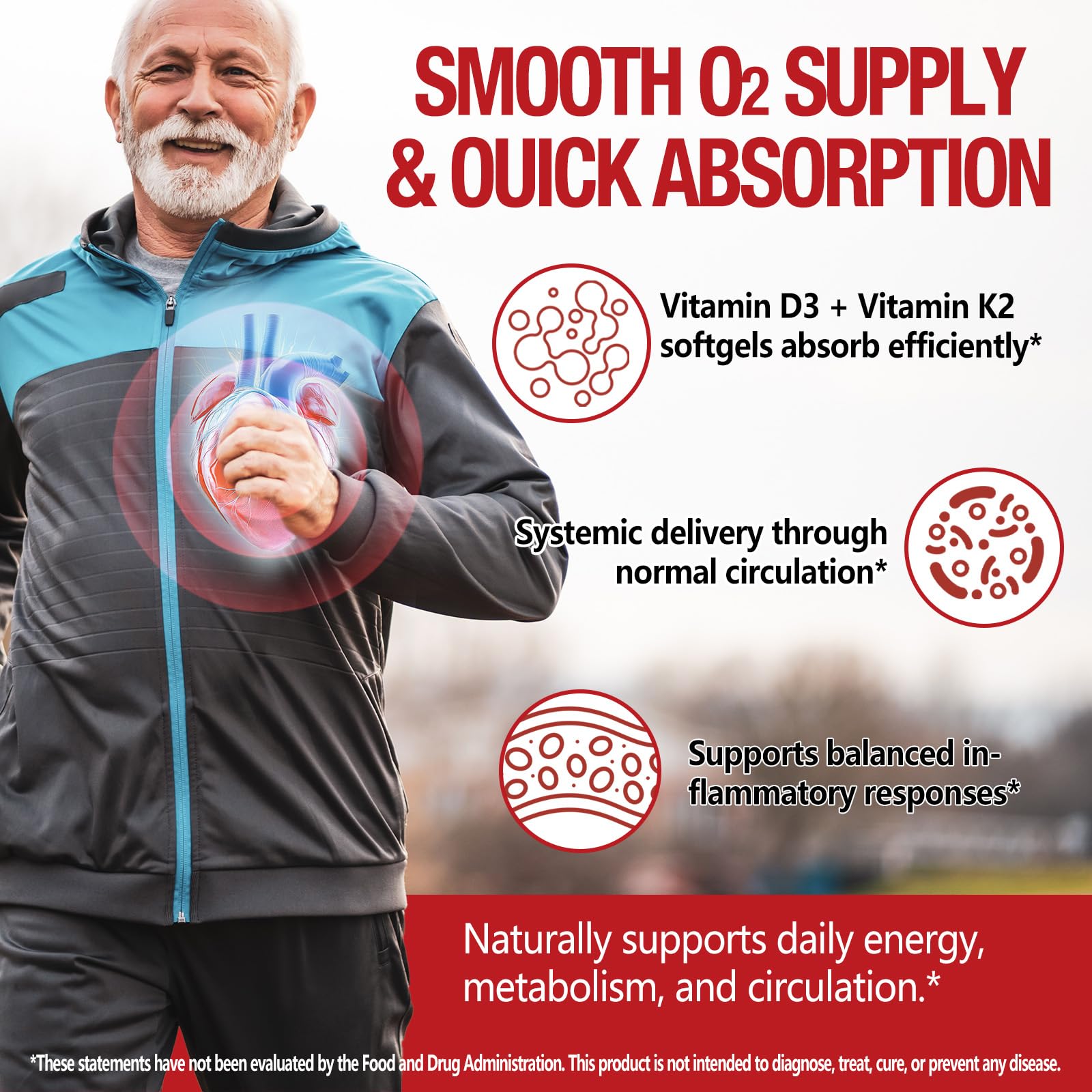 LTQXGT softgels poured into hand, easy-to-swallow daily supplement