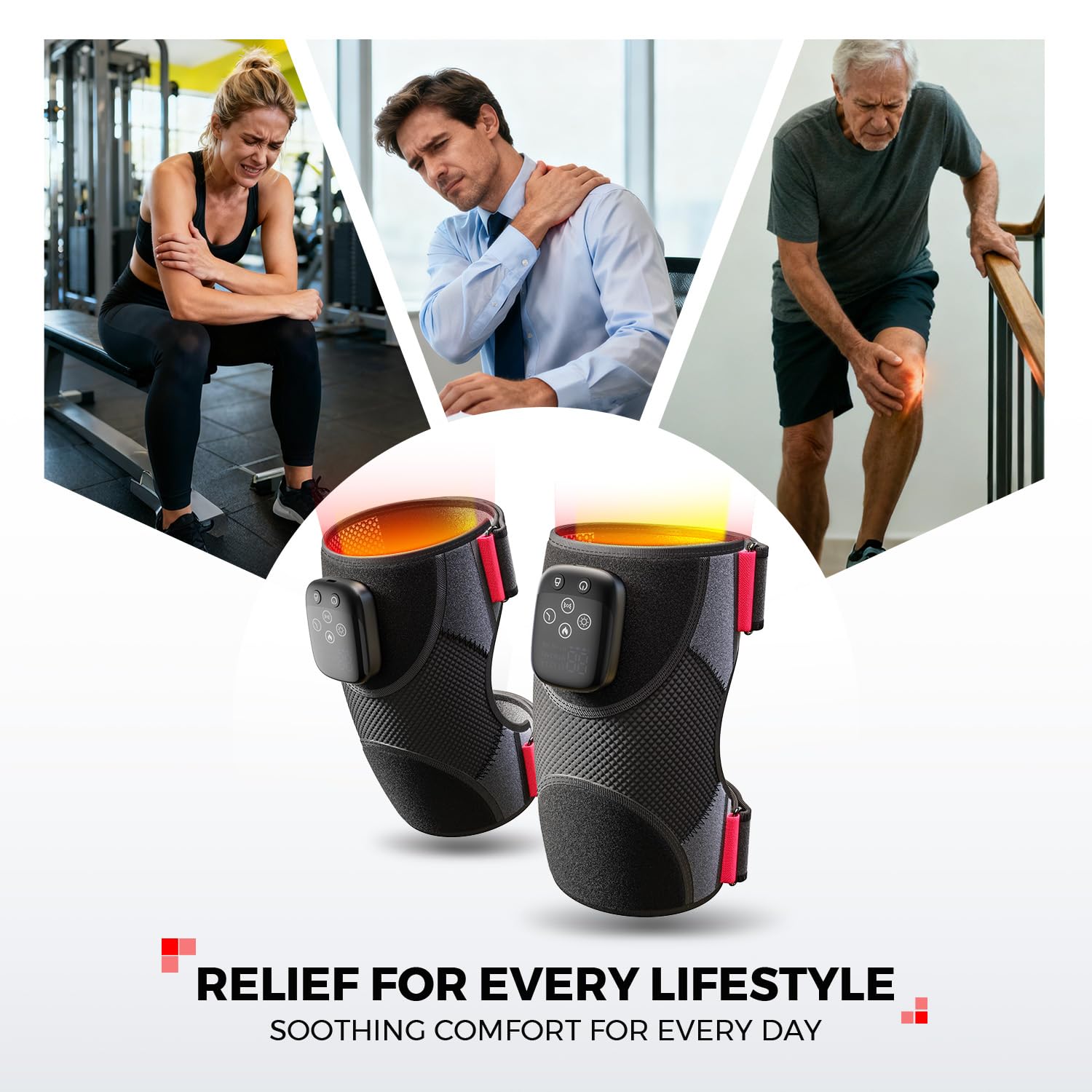 LTW extended strap design enables use on the shoulder or elbow