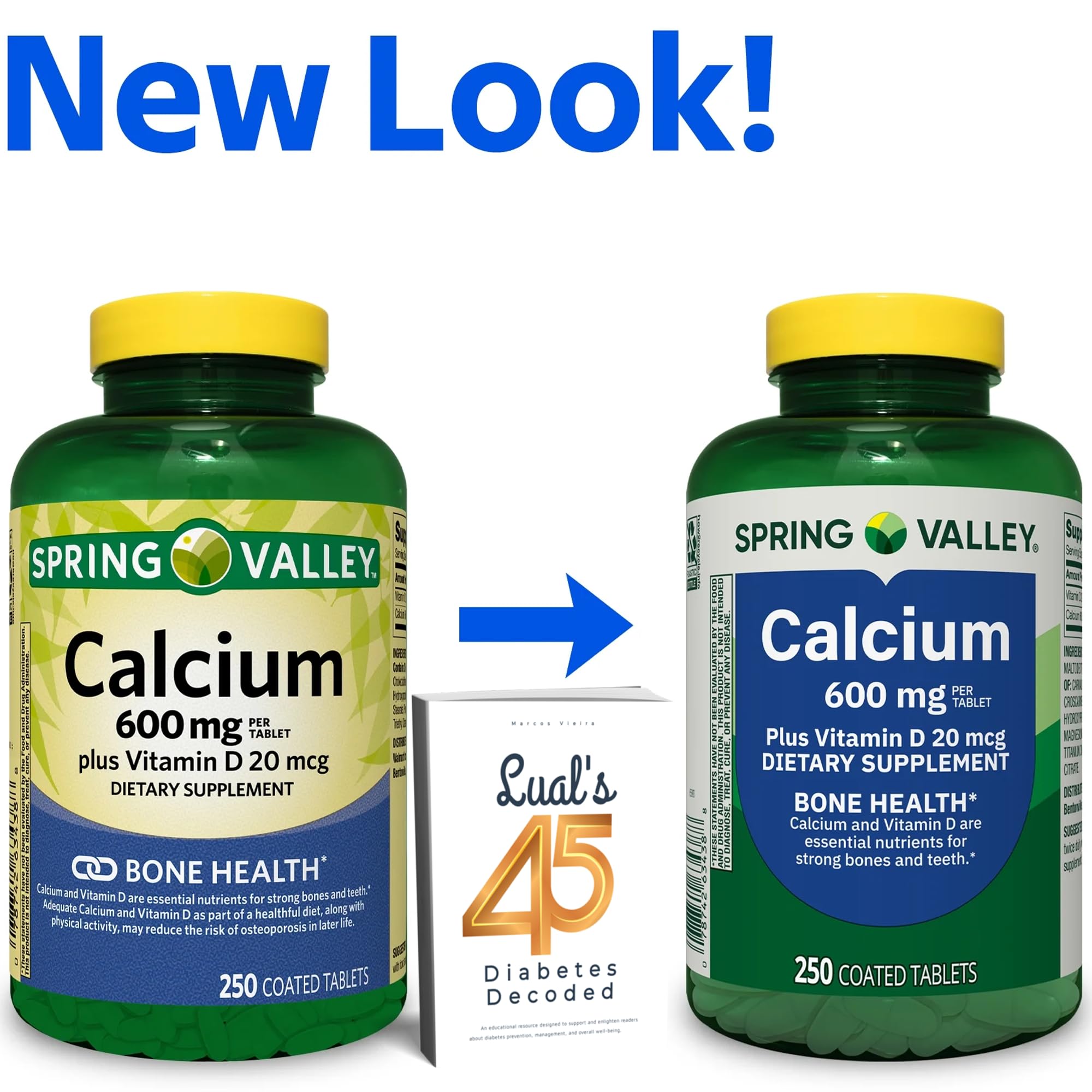 LUAL calcium and vitamin D3 coated tablets for daily use