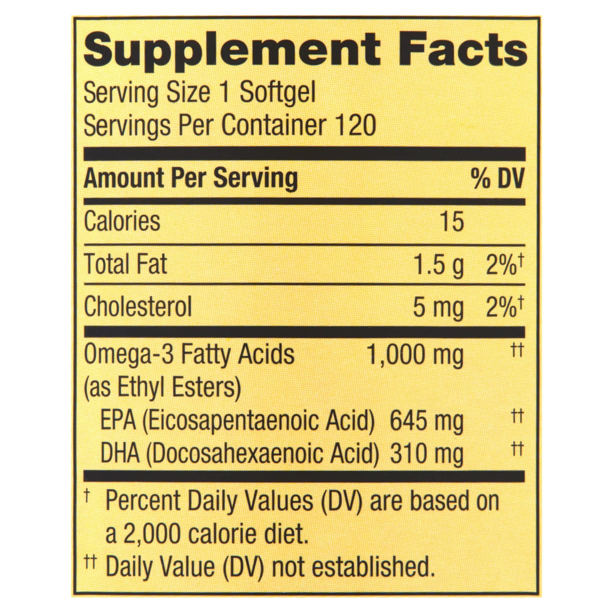 LUAL Omega-3 lemon flavor hint indicates pleasant taste