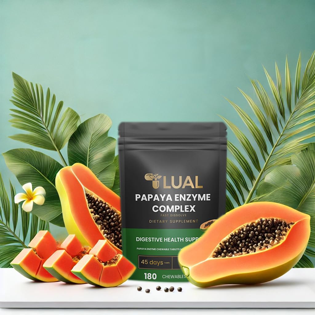 Take-and-go chewables: LUAL Papaya Enzyme Complex for meal-time convenience