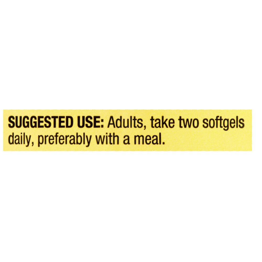 LUAL Spring Valley Omega-3 softgel for daily use in a balanced diet.