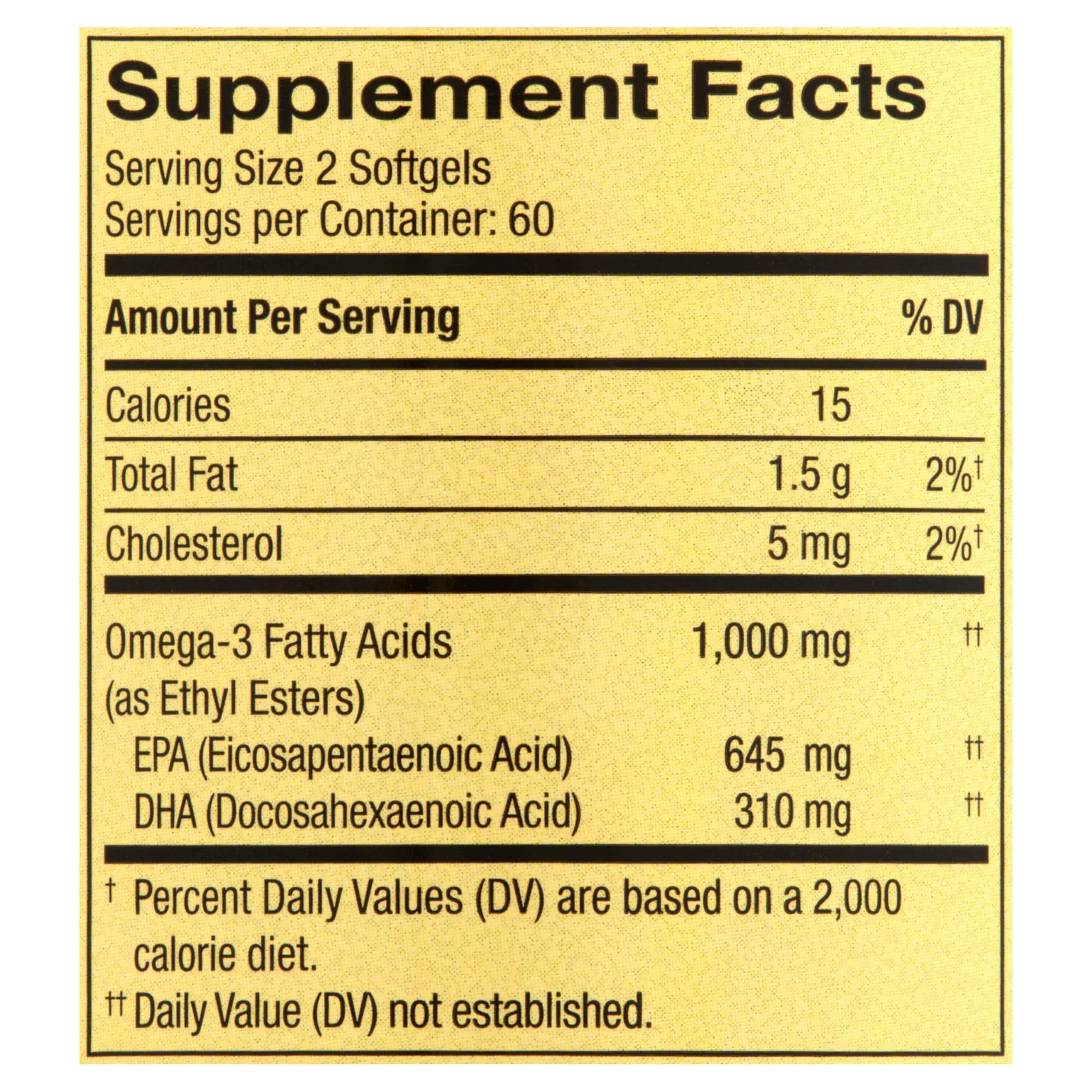 LUAL Spring Valley Omega-3 Mini softgels close-up, small and easy to swallow.