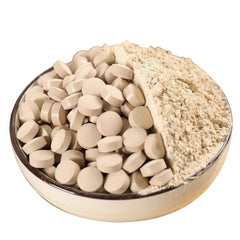 Lucentis Tienchi tablets in hand ready for daily use
