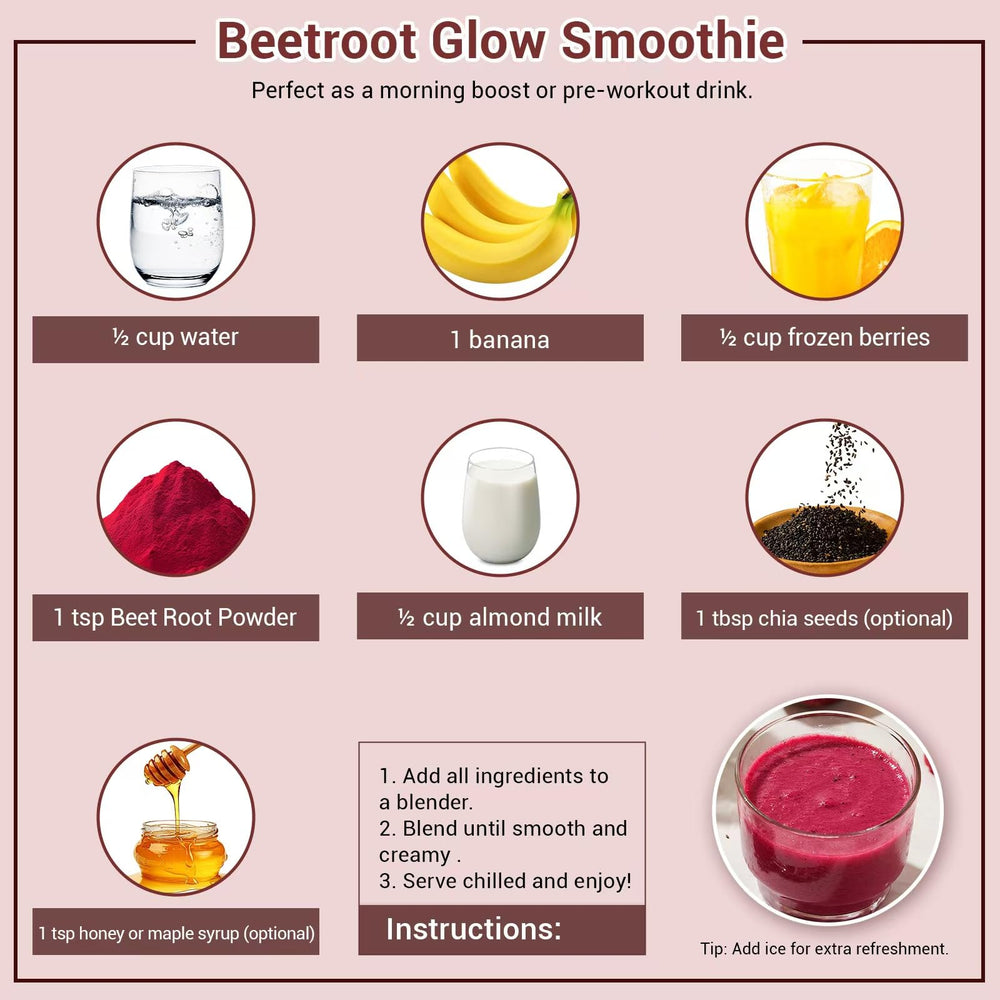 Luckycare beet powder made in USA facility ensures safety