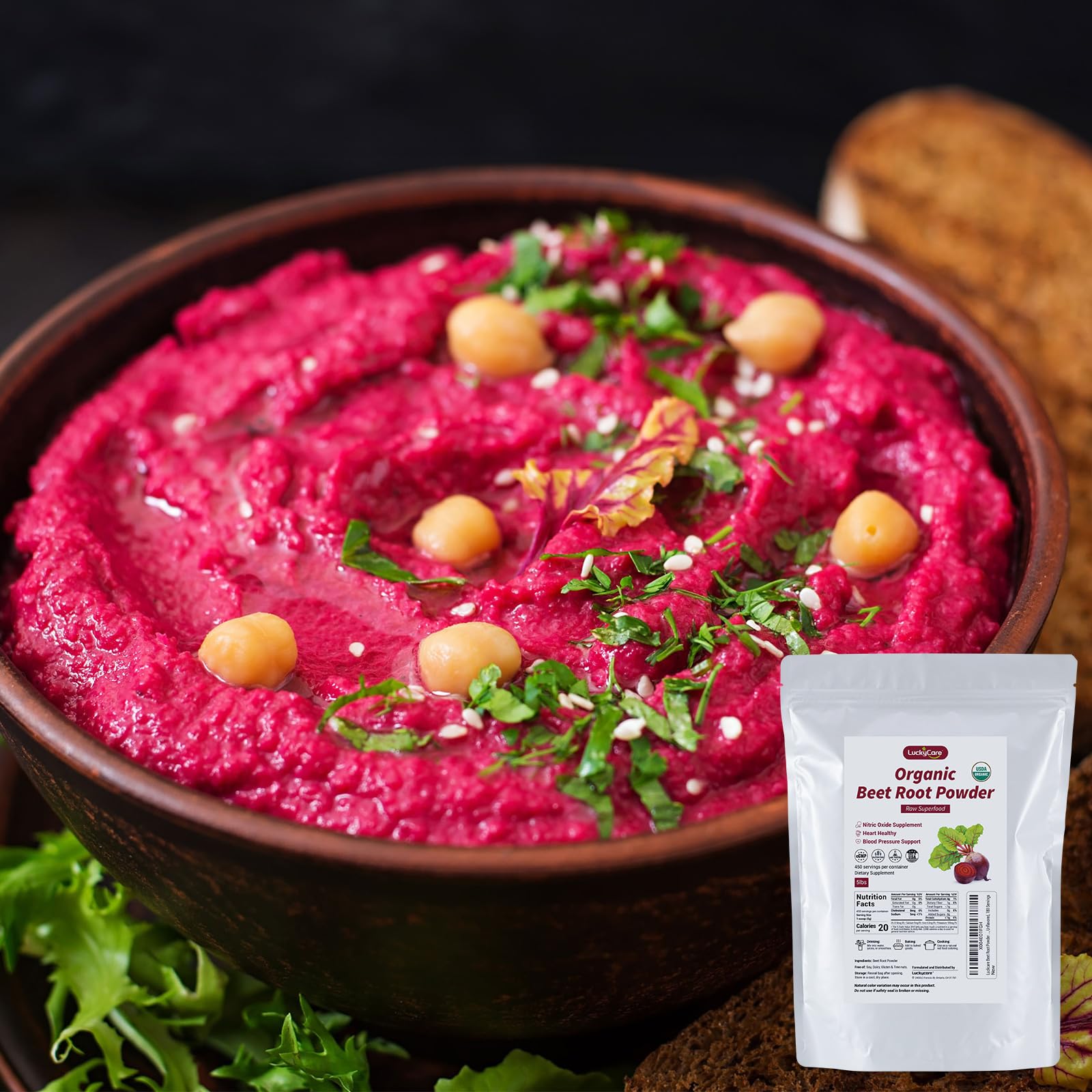 Luckycare beet root powder lab testing confirms consistent quality
