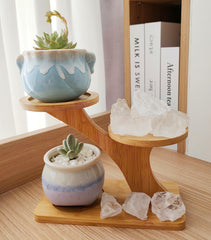 Luckeeper raw quartz stones ideal for meditation and energy clearing rituals.