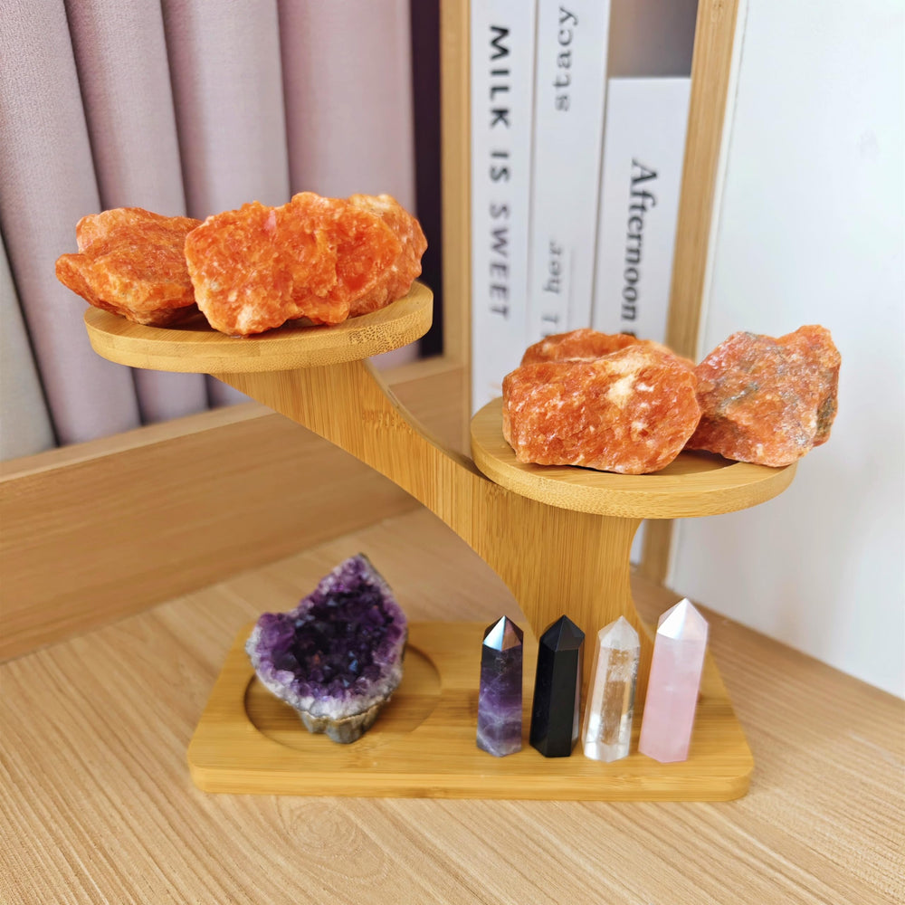 Luckeeper sunstone chakra balancing stones for daily energy and focus.