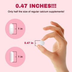 LUCNVEM Calcium Citrate 1200mg dissolving in water for flexible consumption
