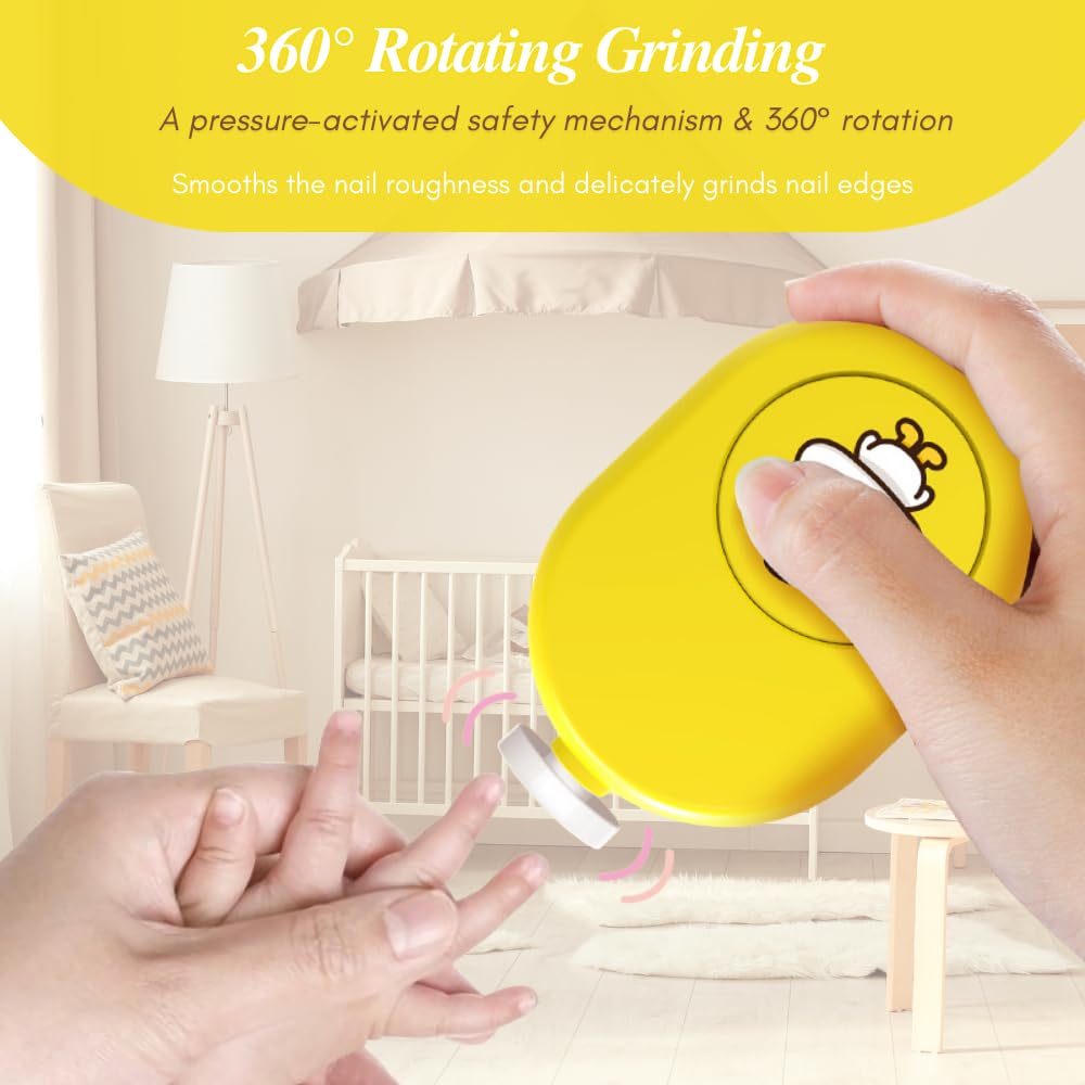 Pink pad for older children or adults provides comfortable grooming.