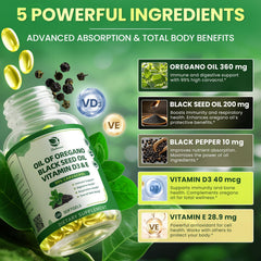 Lukaree black seed oil softgels close-up highlighting antioxidant-rich blend.