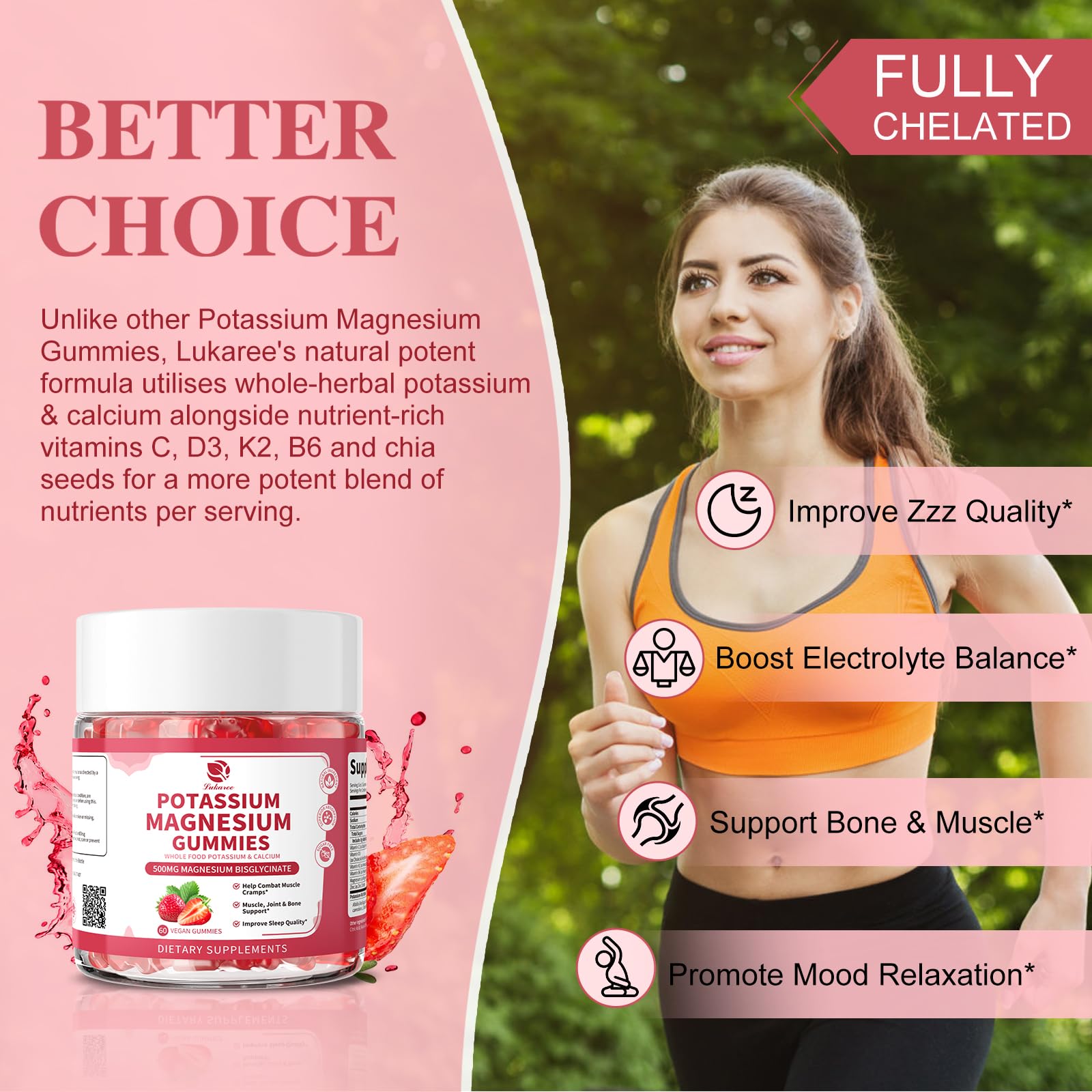 Lukaree chia seeds added for antioxidant boost
