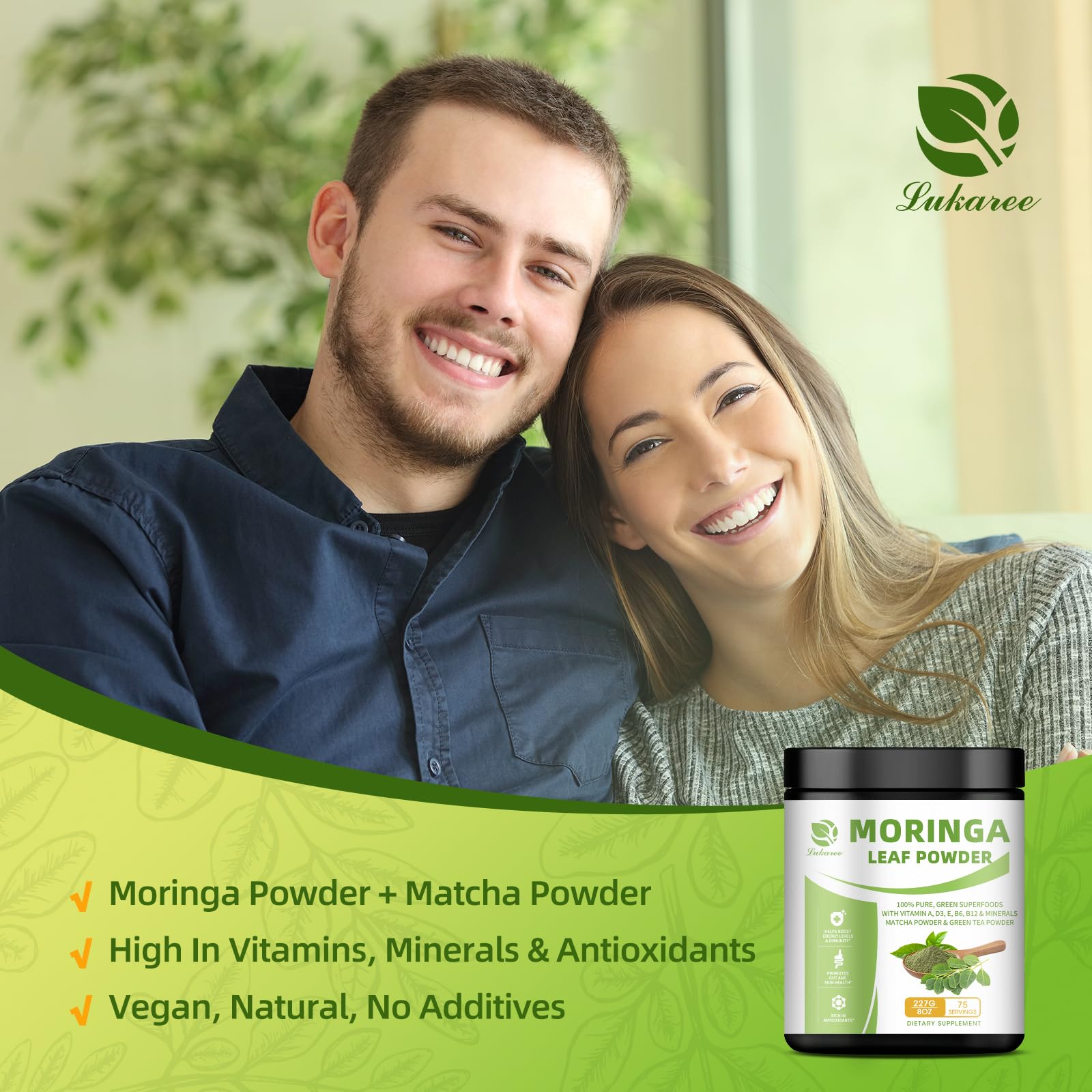Lukaree powder offers clean energy and digestion support for mornings.