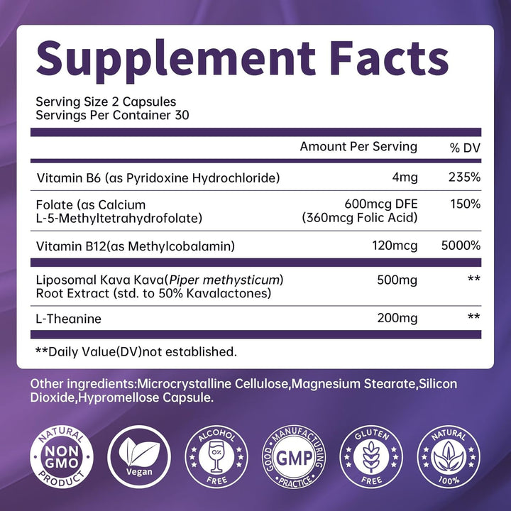Lukaree Kava Capsules morning use for balanced mood.