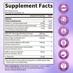Lukaree KSM-66 Ashwagandha bottle highlights calm and focus