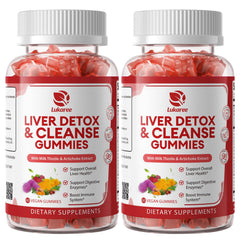 Lukaree Liver Cleanse bottle-front for daily liver support