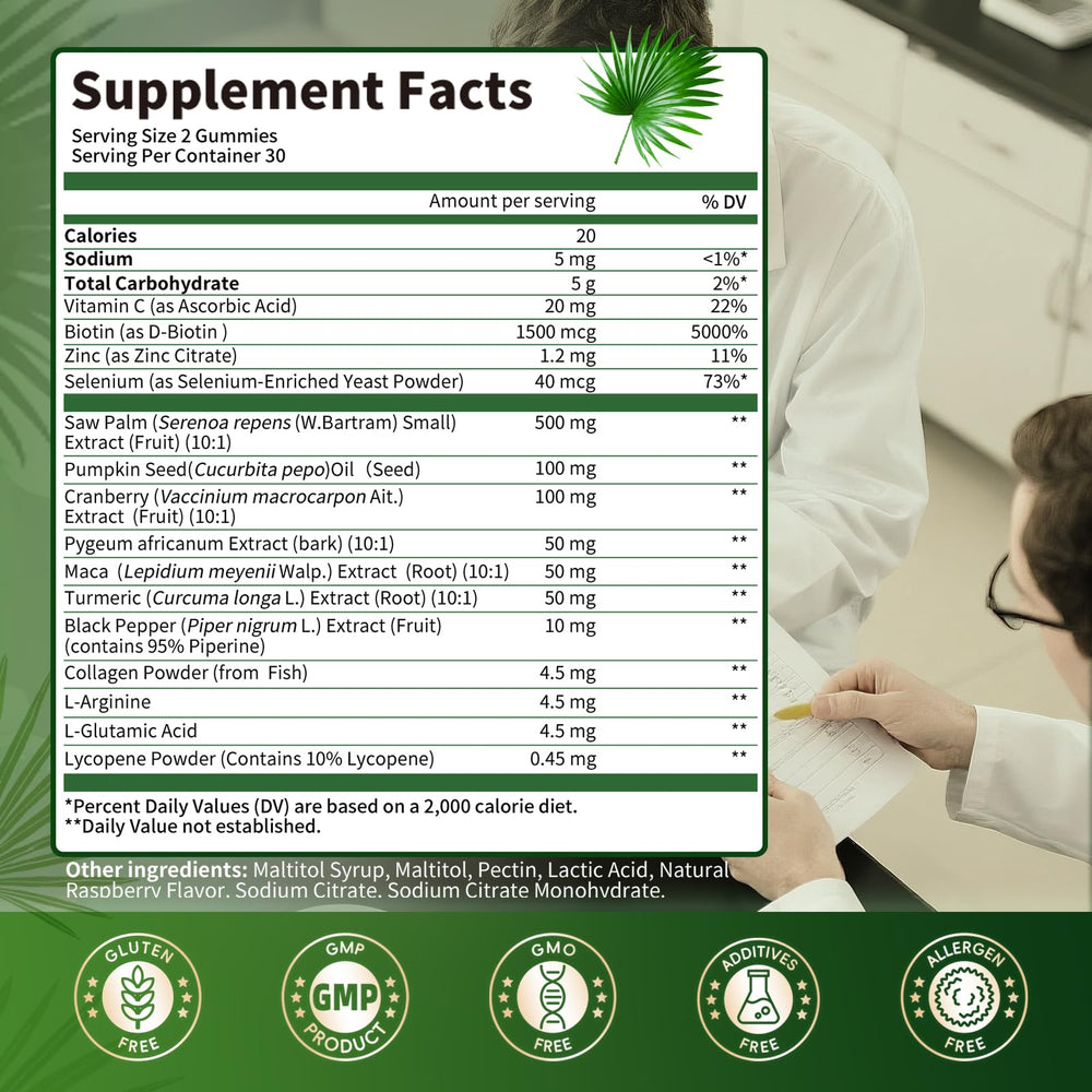 Gummies symbolizing hormonal balance and energy support