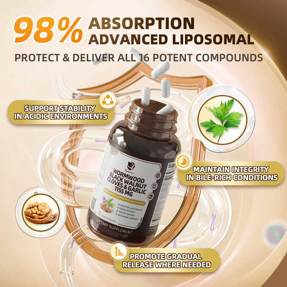 Lukaree small, plant-based capsules designed for daily gut health.