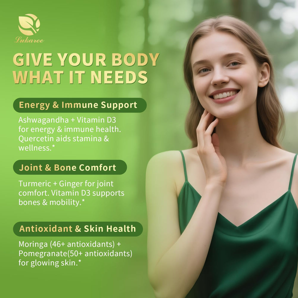 Lukaree close-up of moringa leaves signaling purity and freshness